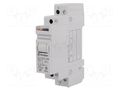 Relay: installation; bistable,impulse; NO; Ucoil: 12VAC; 20.21; 16A FINDER 20.21.8.012.4000