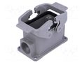 Enclosure for connectors: HDC; size 10B; Han® B; IP65; M25 HARTING 19300101231