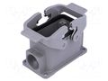 Enclosure for connectors: HDC; size 10B; Han® B; IP65; M25 HARTING 19300101231