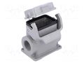 Enclosure for connectors: HDC; size 6B; Han® B; IP65; with latch HARTING 19300060296