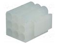 Connector: wire-wire; plug; female; PIN: 9; .140 MATE-N-LOK; 6.1mm TE Connectivity 1-480585-0