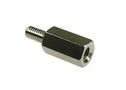 STANDOFF, BRASS, HEX M-F, M3, 10MM MP008204