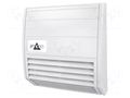 Fan: AC; axial; 230VAC; 92x92x25mm; 21m3/h; 31dBA; IP54 STEGO 01800.0-00
