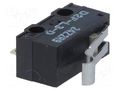 Microswitch SNAP ACTION; 3A/125VAC; 2A/30VDC; SPDT; ON-(ON); D2F OMRON Electronic Components D2F-L3-D