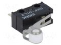 Microswitch SNAP ACTION; 3A/125VAC; 0.1A/30VDC; SPDT; ON-(ON) OMRON Electronic Components D2F-01L2