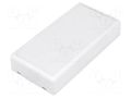Enclosure: multipurpose; X: 61mm; Y: 121mm; Z: 23mm; ABS; grey COMBIPLAST CP-20-37