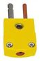 THERMOCOUPLE CONNECTOR, PLUG, TYPE K SMP-K-M