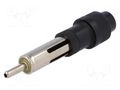 Connector: antenna; plug; DIN,male; straight 4CARMEDIA CAR-005