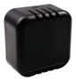 ROOM SENSOR ENCLOSURE, VENTED, ABS, BLK CBRS03VBK