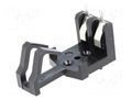 Socket; 6F22; Batt.no: 1; soldering lugs,for PCB,connectors BULGIN BX0033