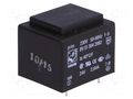 Transformer: encapsulated; 2.6VA; 230VAC; 24V; 108mA; PCB; BVEI HAHN BVEI3042992