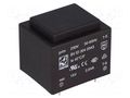 Transformer: encapsulated; 2.6VA; 230VAC; 15V; 174mA; PCB; BVEI HAHN BVEI3042043