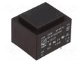 Transformer: encapsulated; 1.9VA; 230VAC; 15V; 126mA; PCB; BVEI HAHN BVEI3032033