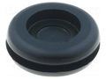 Grommet; with bulkhead; Ømount.hole: 16mm; Øhole: 12.5mm; PVC ESSENTRA PPE-12.5