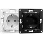 Shelly Wall Socket EU - black for expanding your Shelly relay`s functionality 3800235266335 3800235266335