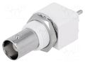 Connector: BNC; socket; female; insulated; straight; THT YIZN Jiangsu Tengyu Electronics co. BNC-208