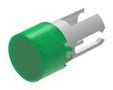 LED LENS, GREEN, ROUND WITH FLAT TOP 19-932.5