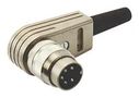 CIRCULAR CONN, R/A PLUG, 12POS, CABLE T3635005