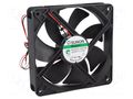 Fan: DC; axial; 24VDC; 120x120x25mm; 183.9m3/h; 44.5dBA; Vapo; 24AWG SUNON MEC0252V1-A99