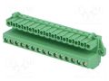 Connector: pluggable terminal block; socket; female; 12A; 250V PHOENIX CONTACT MSTBU2.5/15S508