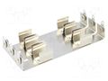Holder; AA,R6; Batt.no: 6; screw; aluminium KEYSTONE KEYS193