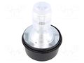 Signaller: lighting; flashing light; 201; 24VDC; IP65; Ø115x205mm MOFLASH SIGNALLING FF201-85
