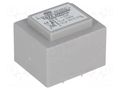 Transformer: encapsulated; 2VA; 230VAC; 9V; 220mA; PCB; IP00 INDEL TSZZ1.8/9V