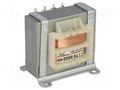 Transformer: mains; 8VA; 230VAC; 6V; 6V; 650mA; 650mA; Leads: for PCB INDEL TS8/022