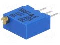 Potentiometer: mounting; multiturn; 50kΩ; 500mW; THT; ±10%; linear VISHAY T93YA50K