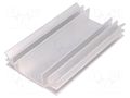 Heatsink: extruded; U; L: 120mm; W: 70mm; H: 19mm; aluminium STONECOLD RAD-A4463/120
