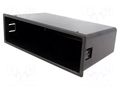 Radio box; Audi,Fiat,Ford,Mercedes,Seat,Škoda; 1 DIN; black 4CARMEDIA RAM-40.031.9