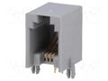 Connector: RJ9; socket; PIN: 4; Contacts: phosphor bronze; THT; 10mm NINIGI RJ9GPCB-M