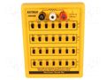 Decade box: resistance; 1÷11111110Ω; Number of ranges: 7; 1% EXTECH EX380400
