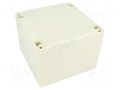 Enclosure: multipurpose; X: 120mm; Y: 120mm; Z: 90mm; ABS; IP65 COMBIPLAST CP-11-54