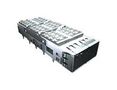 CONN, OSFP CAGE, 1PORT, R/A THT QSFPK-PF-02