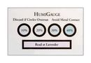 LABEL, STRIP, BLACK/BLUE ON GREY HC-10/40-100