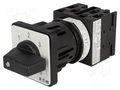 Switch: step cam switch; Stabl.pos: 7; 20A; 0-1-2-3-4-5-6; Poles: 1 EATON ELECTRIC T0-3-8244/EZ