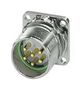 SENSOR CONNECTOR, M23, PLUG, 6POS, PANEL 1132736