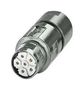 SENSOR CONNECTOR, M23, RCPT, 5+PE, CABLE 1628845