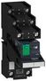 POWER RELAY, DPDT, 24VDC, 12A, SOCKET RXM2AB2BDPVS
