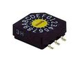 ROTARY CODE SWITCH, BCH COMP, 0.1A, 5VDC SD-1030TB