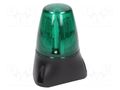 Signaller: lighting; continuous light,blinking light; green MOFLASH SIGNALLING LEDD100-05-04