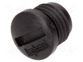 Protection cover; IP67; Enclos.mat: plastic AMPHENOL LTW CAP-WBBFSMA1