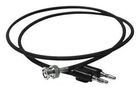 BNC PLUG-4MM BANANA PLUG, BLK, 12" BU-5070-B-12-0