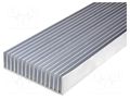 Heatsink: extruded; grilled; L: 1000mm; W: 190.5mm; H: 50mm; raw STONECOLD RAD-A6023/1000