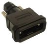 D SUB BACKSHELL, SIZE DE, PLASTIC L17EDEPS
