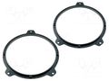 Speaker frame; 165mm; BMW; BMW 3 (E46) 1999->; BMW 3 front doors ACV RAM-20.449.2/K