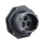 CIRCULAR CONN, RCPT, 3POS, CRIMP UTSX7142G1P