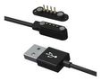 KIT, 4POS MAGNETIC CON W/600MM BLK CABLE MP009336