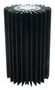 LED HEATSINK KIT, ROUND, 50X80MM, BLACK ILA-HSINK-STAR-50X80MM-BLK-K.